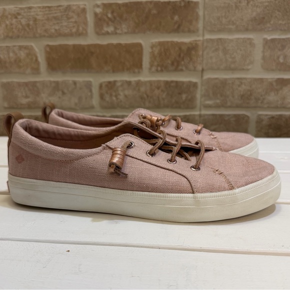 Sperry Shoes - Sperry Women's Crest Vibe Two Tone Rose Sneakers Size 8.5